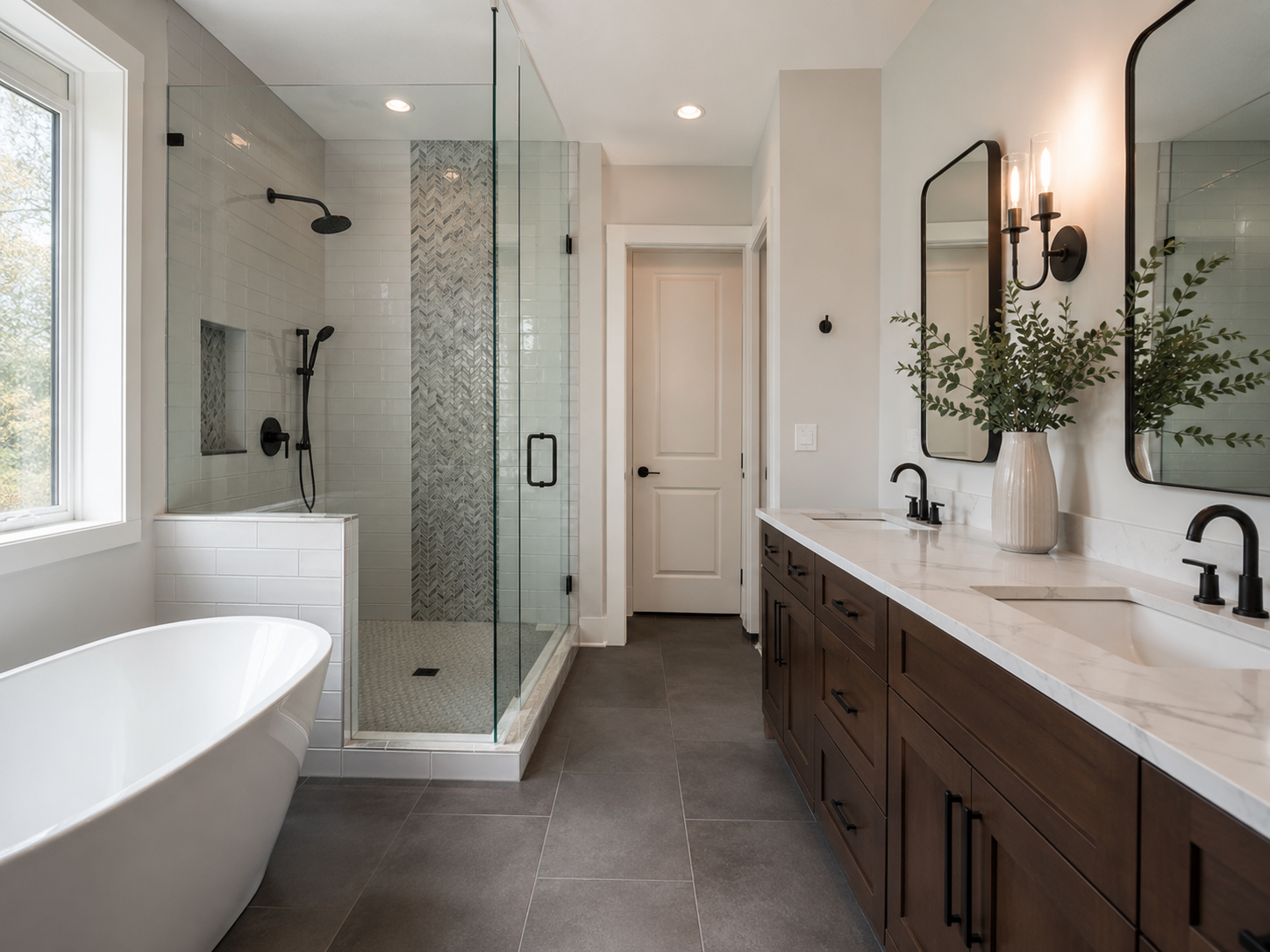 Illustrative bathroom renovation
